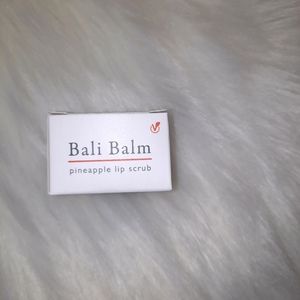 Bali balm pineapple lip scrub